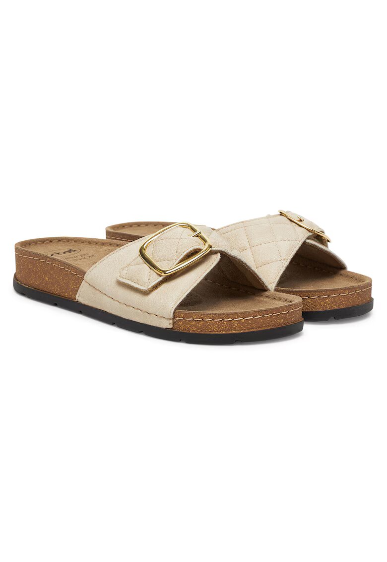Scholl Papuci Bora Mule MF32080 - culoare ivory