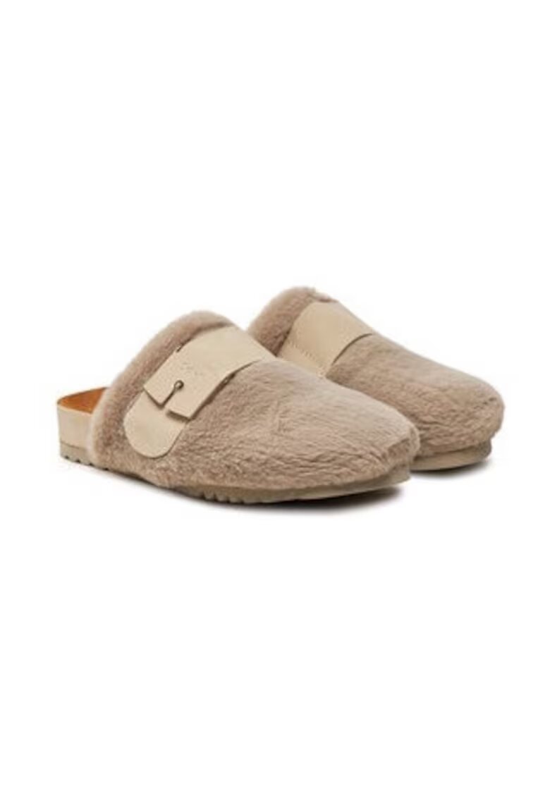 Scholl Papuci dama Textil - Bej - Bej