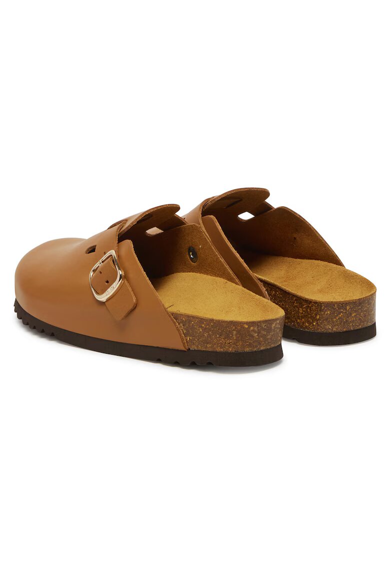 Scholl Saboti dama - model Fae New - piele naturala - culoare cognac