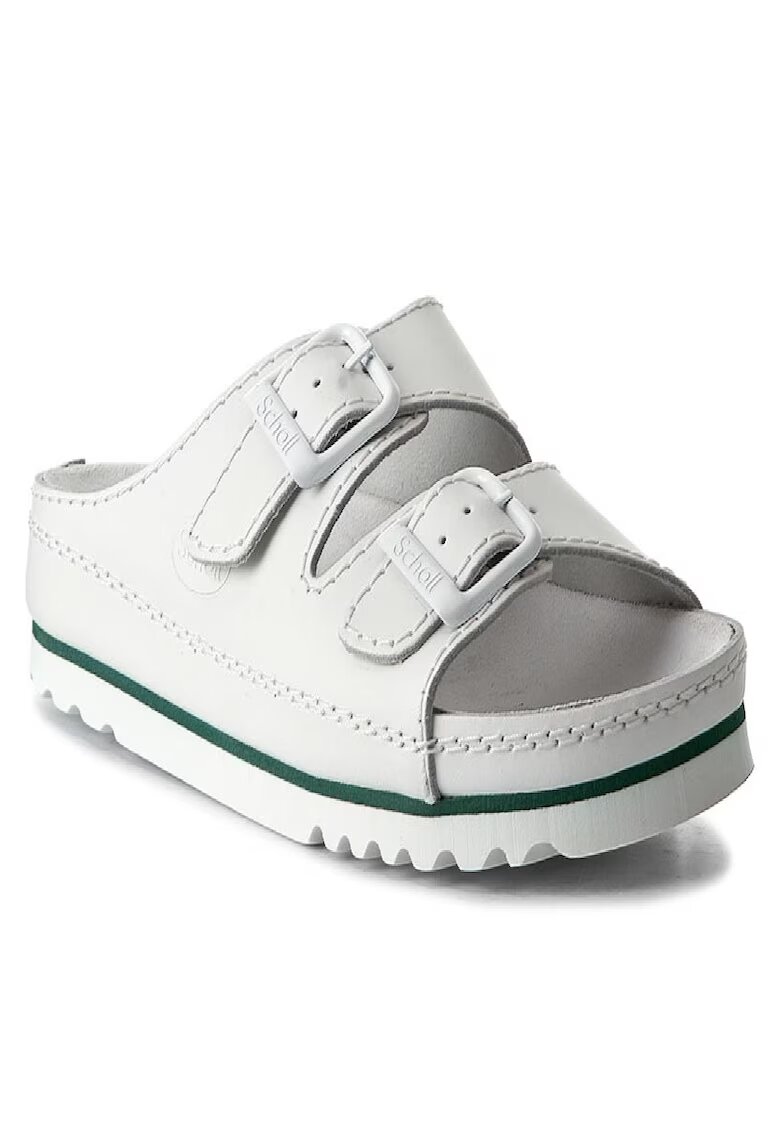 Scholl Sandale dama - Air Bag - piele naturala - alb - Alb