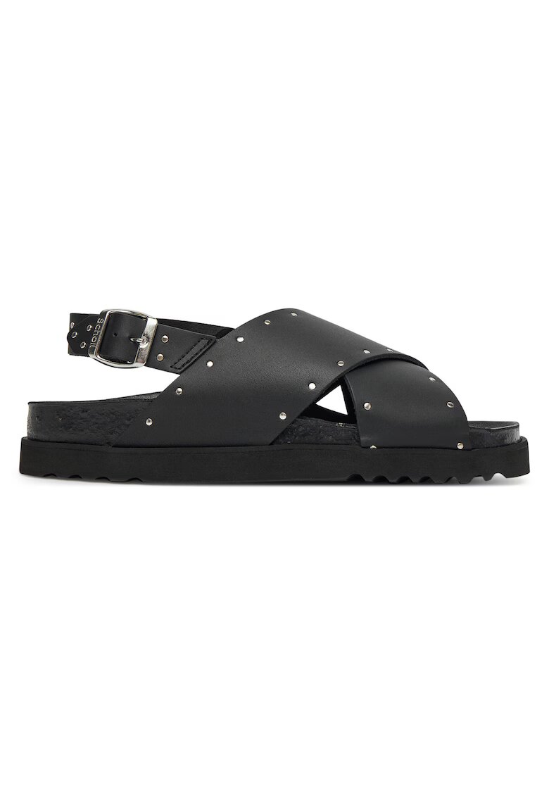 Scholl Sandale dama - model Dalia - piele naturala - culoare negru