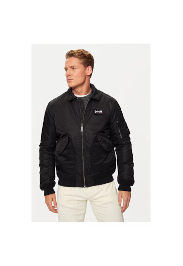 Schott NYC Geaca barbati - 304869167 - Negru - Negru
