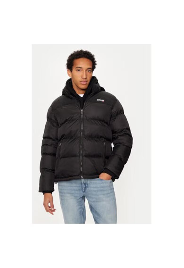 Schott NYC Geaca barbati - 304870064 - Nylon - Negru - Negru