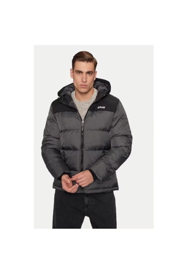 Schott NYC Geaca barbati - 304870088 - Nylon - Gri - Gri