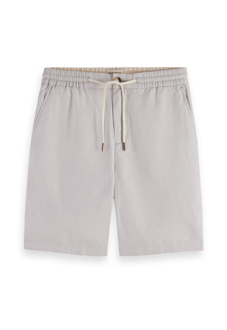 Scotch  Soda Bermude din bumbac si in Fave - Gri
