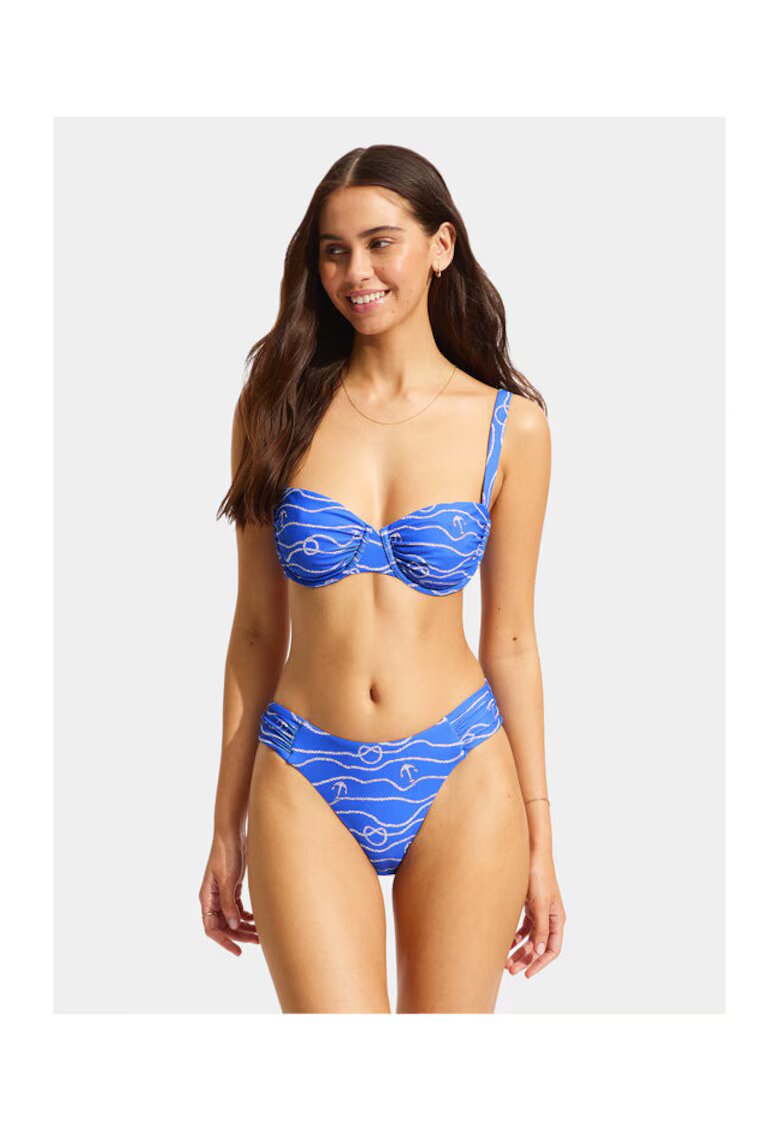 Seafolly Bikini dama - 303784331 - Nylon/Elastan - Albastru - Albastru