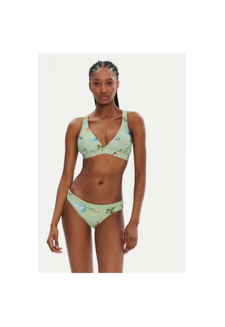 Seafolly Bikini dama - 304990786 - Nylon/Elastan - Verde - Verde