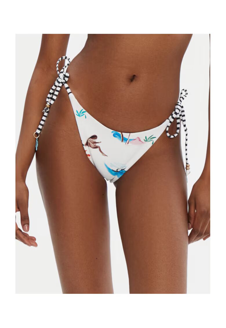 Seafolly Bikini dama - 304990809 - Nylon/Elastan - Alb - Alb