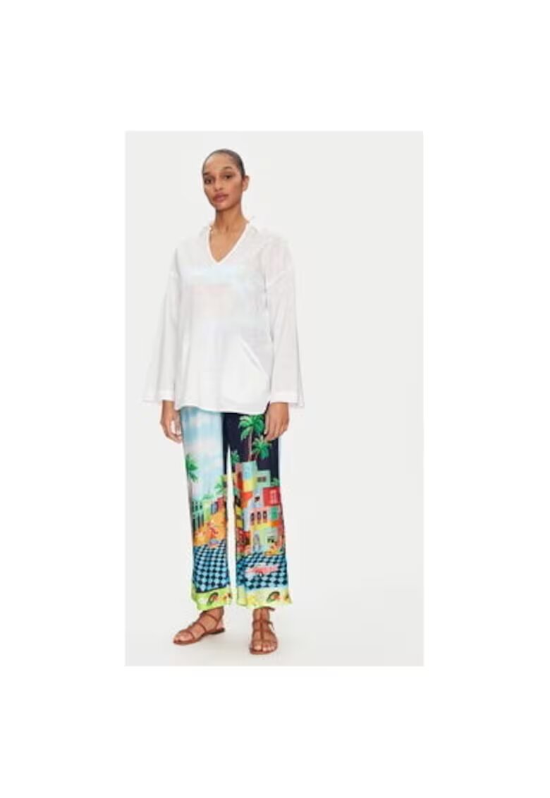 Seafolly Bluza dama - 305002136 - Bumbac - Alb - Alb