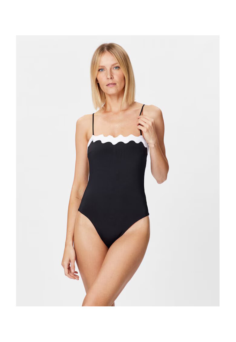 Seafolly Costum de baie dama 11097-717 - Nylon/Elastan - Negru - Negru