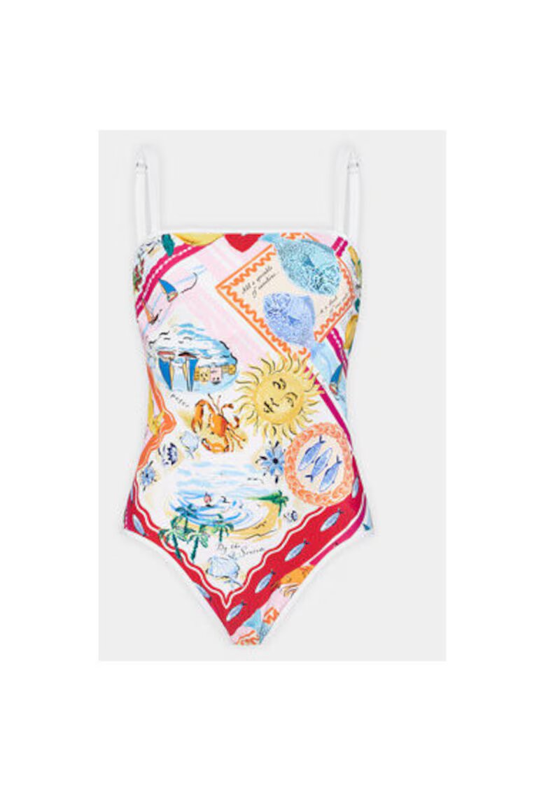 Seafolly Costum de baie dama - 303653378 - Nylon/Elastan - Multicolor - Multicolor