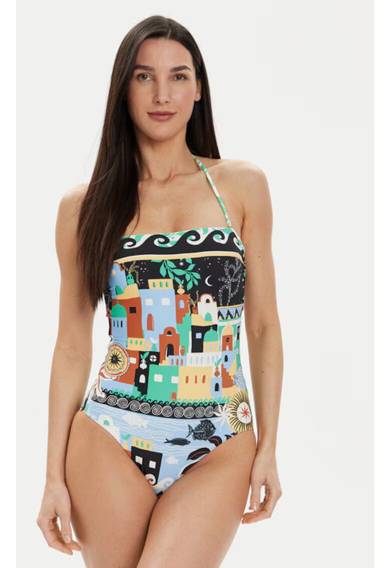 Seafolly Costum de baie dama - 303784058 - Nylon - Multicolor - Multicolor