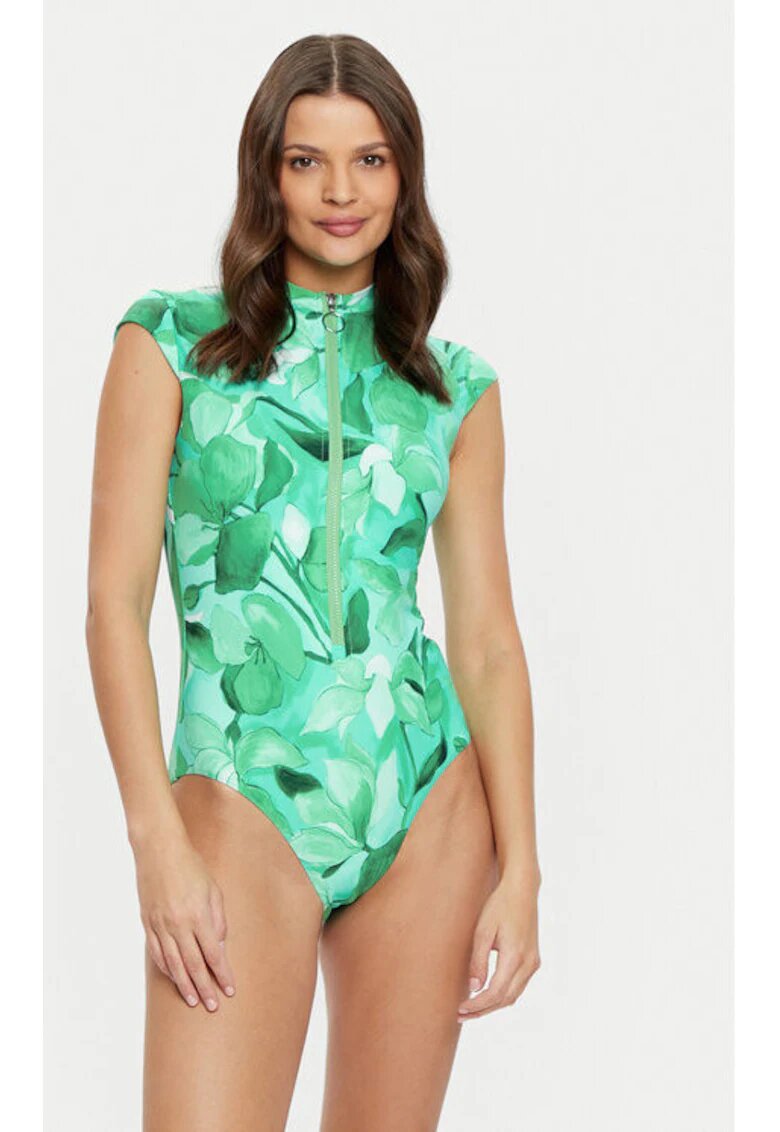 Seafolly Costum de baie dama - 304990427 - Nylon - Verde - Verde