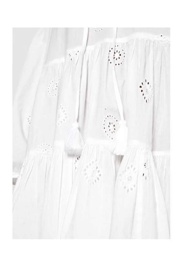 Seafolly Rochie dama - 208277617 - Bumbac - Alb - Alb