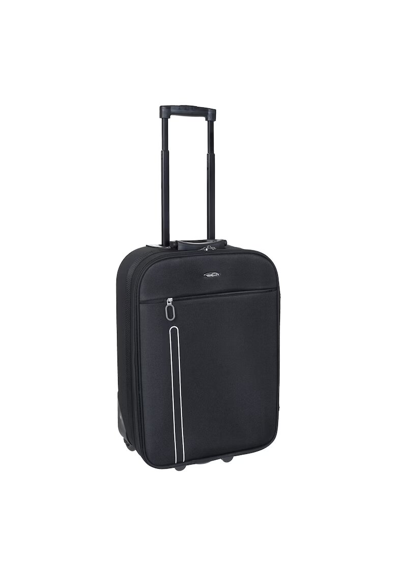 Seagull Troler de cabina SG 778 - poliester - bagaj de mana - 55x36x17 cm - 2 roti - negru