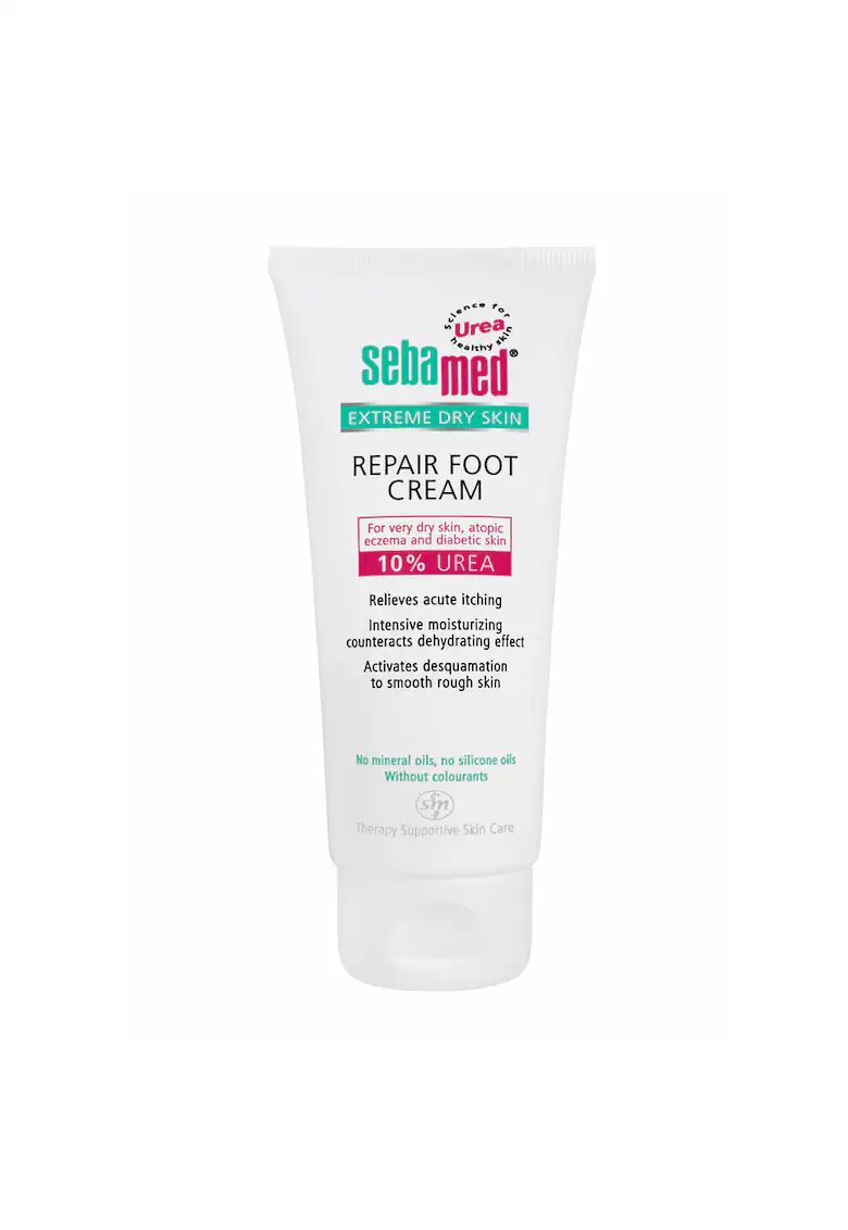 Sebamed Crema dermatologica pentru picioare - 10% uree - pentru piele foarte uscata - 100ml