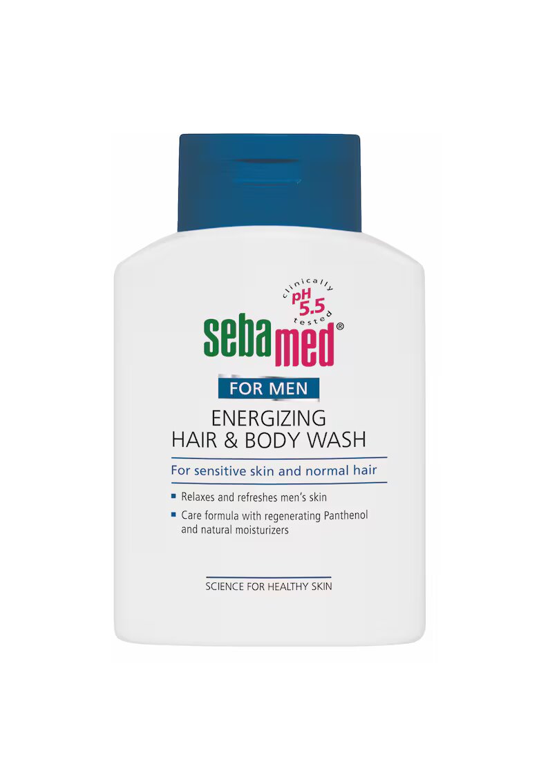 Sebamed Gel de dus energizant pentru barbati pentru corp si par - 200 ml