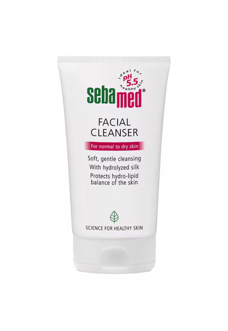 Sebamed Gel dermatologic de curatare pentru fata 150 ml - Uscat/Normal