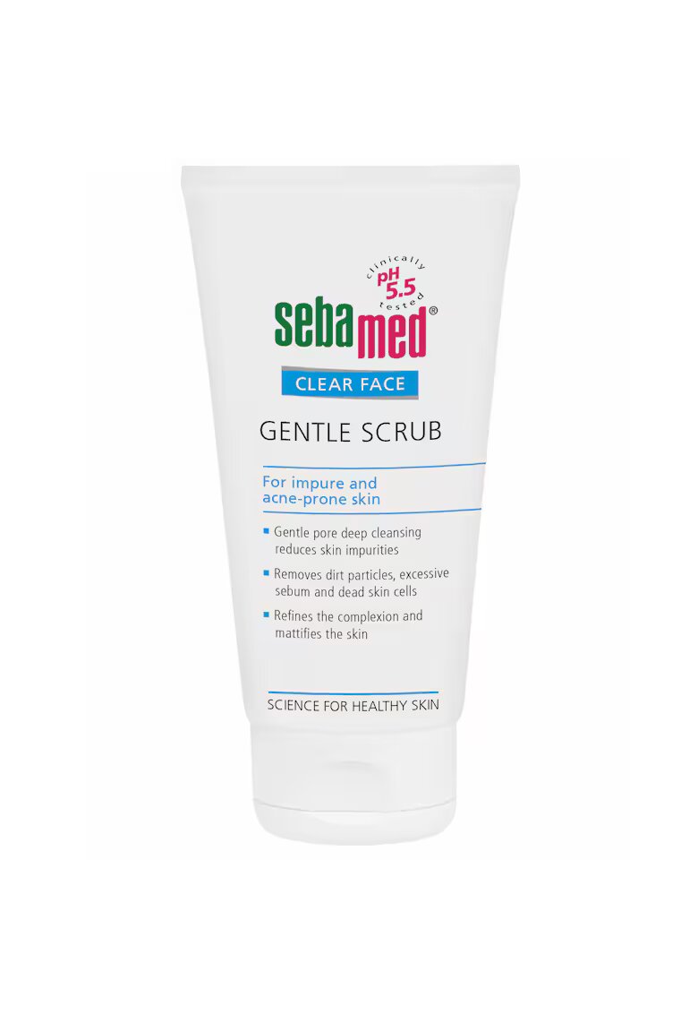 Sebamed Scrub dermatologic delicat Clear Face pentru ten acneic - 150 ml