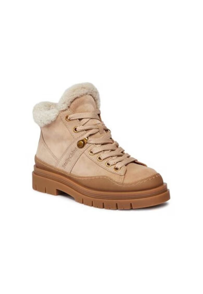 See By Chloé Botine dama - SB41082A - Piele naturala - 40 EU - Bej