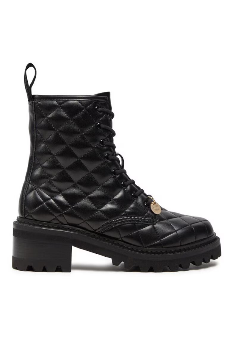 See By Chloé Ghete dama - 304353673 - Piele ecologica - Negru - Negru