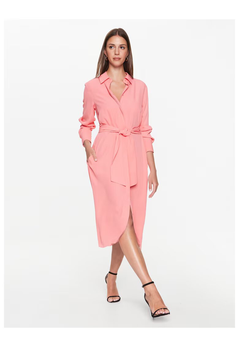 Seidensticker Rochie dama - 302480203 - Viscoza - Roz - Roz