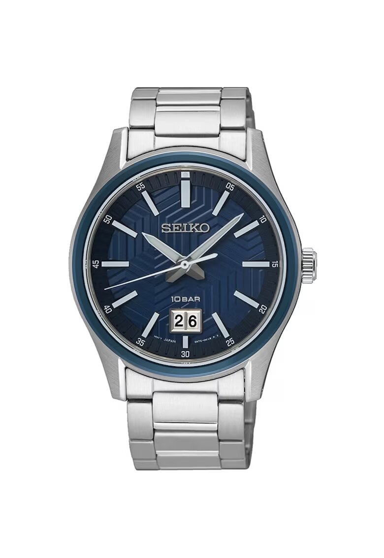 Seiko Ceas barbatesc SUR559P1 Quartz Argintiu