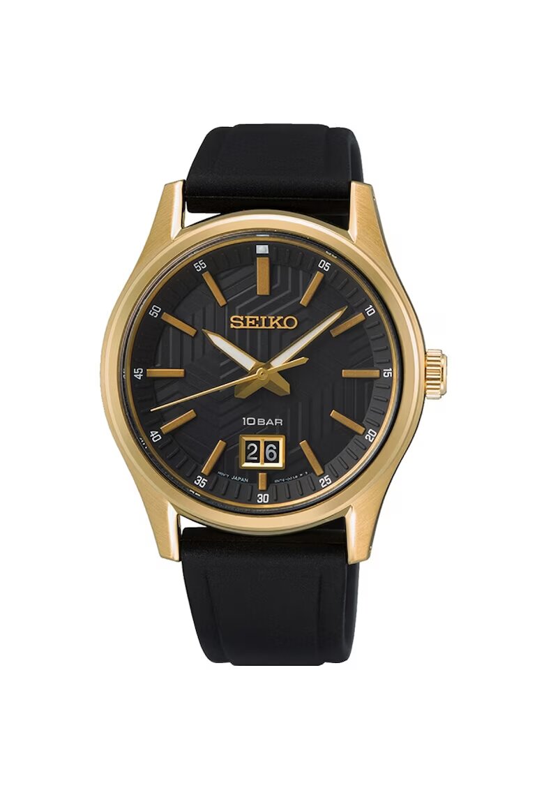 Seiko Ceas barbatesc SUR560P1 Quartz Auriu