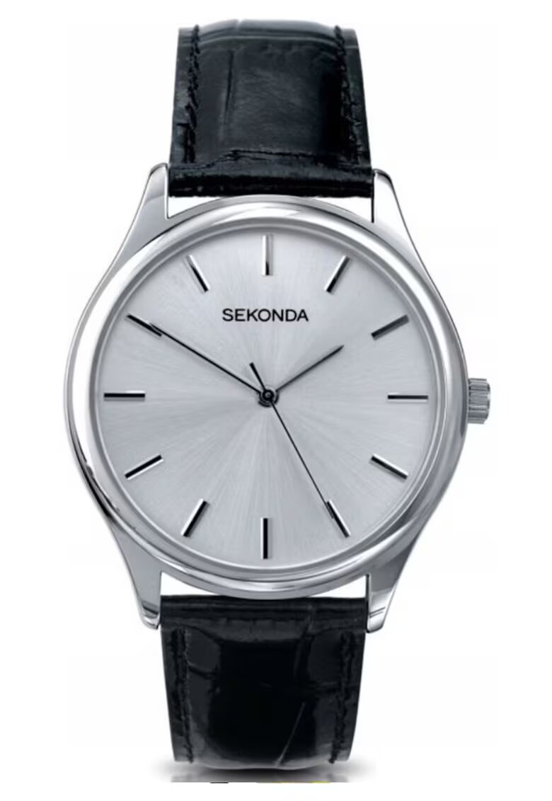 Sekonda Ceas barbati - Quartz - Negru