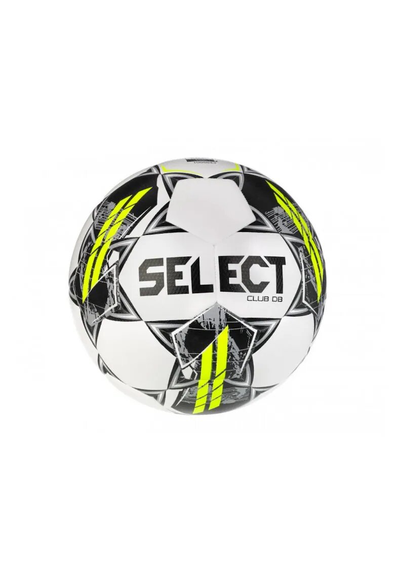 Select Minge de fotbal Club DB - TPU - Marime 5 - Alb/Gri