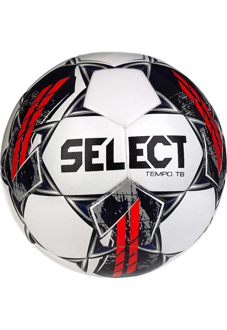 Select Minge de fotbal - PU - 4.5 cm - Alb/Gri