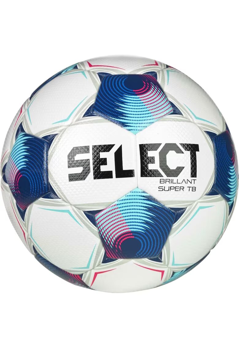 Select Minge fotbal Brillant Super TB V25 - oficiala de joc - - alb/albastru -
