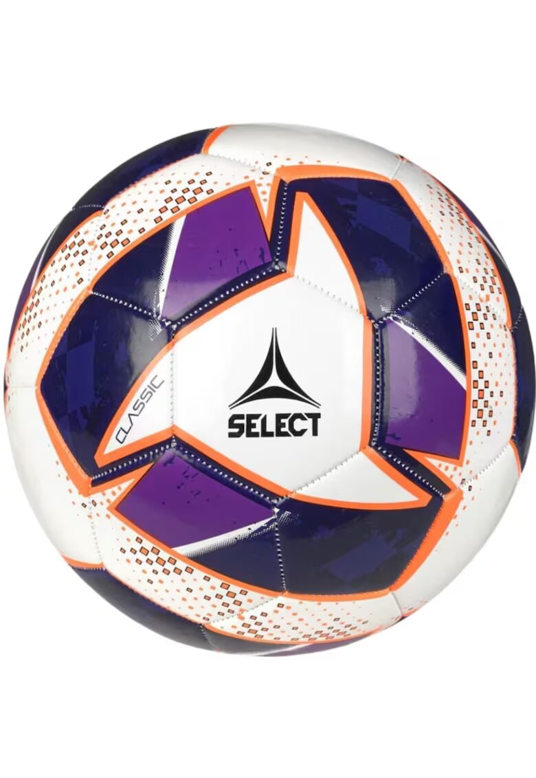 Select Minge fotbal Classic v24 - alb/mov -