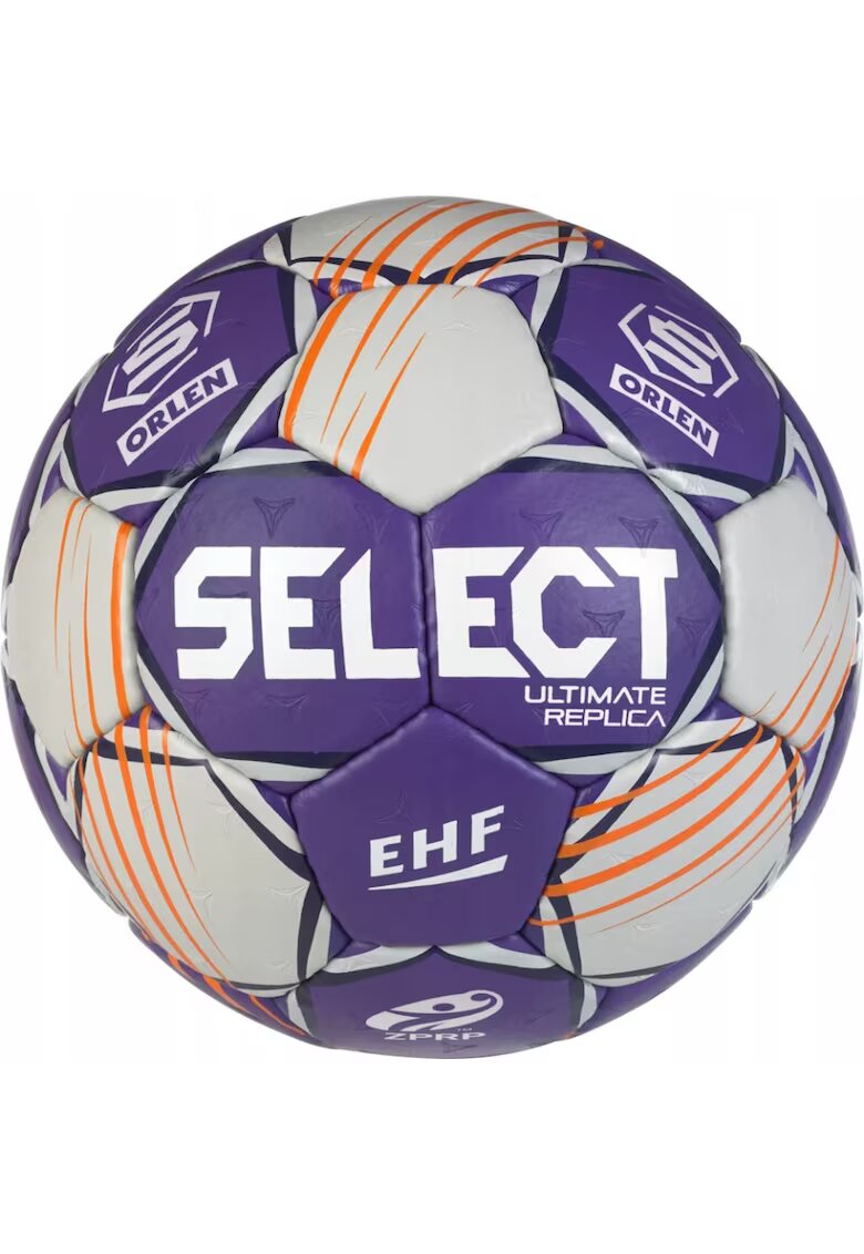 Select Minge handbal Orlen Superliga 3 EHF Ultimate Replica - alb/mov - marimea