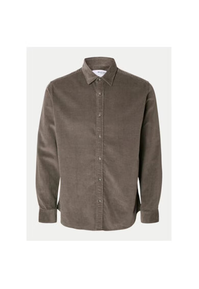 Selected Homme Camasa barbati - 304511998 - Bumbac/Bumbac - Gri - Gri