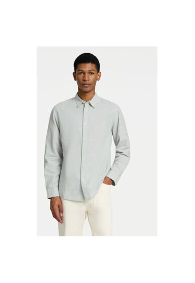 Selected Homme Camasa barbati - 304704505 - Bumbac/In - Verde - Verde