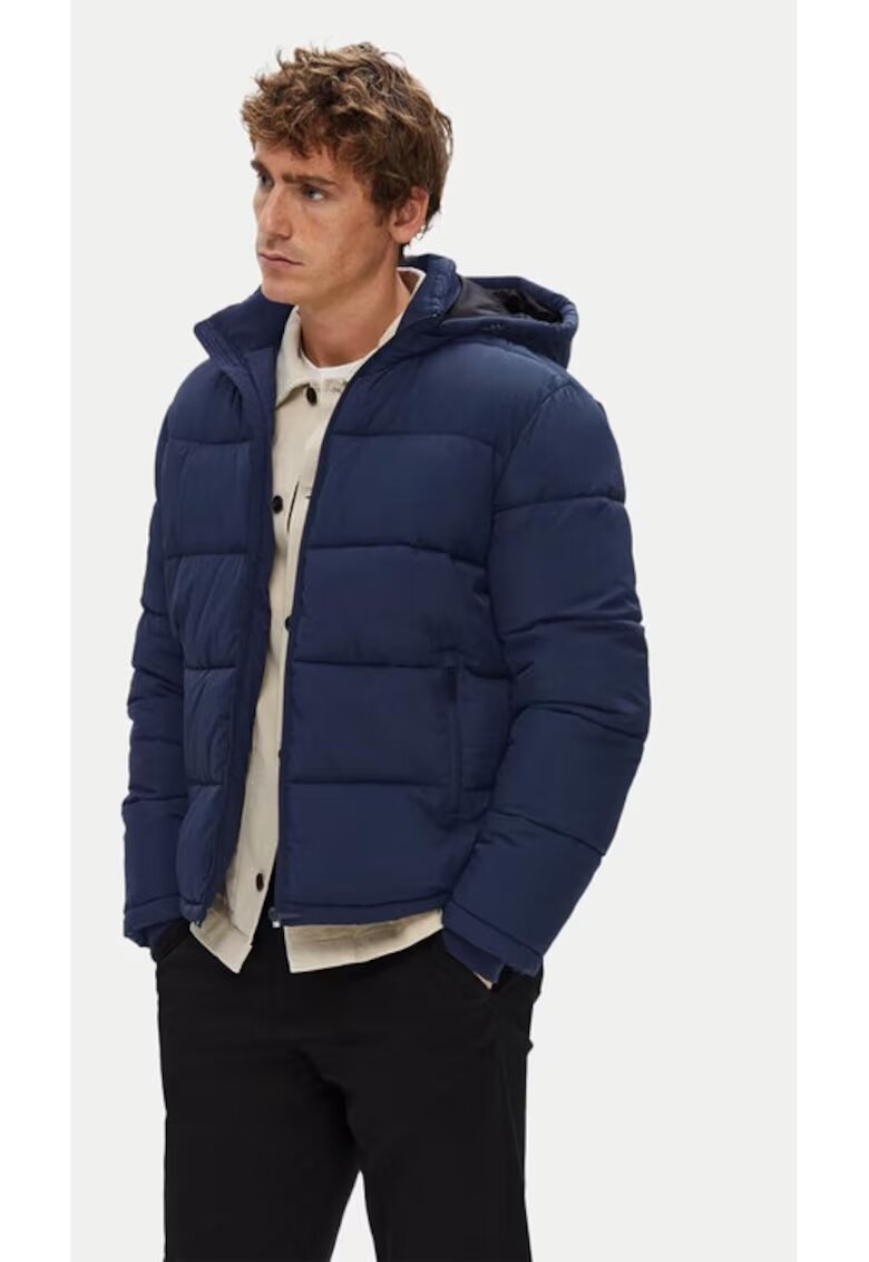 Selected Homme Geaca barbati - Cooper 16089957 - Bleumarin - Nylon