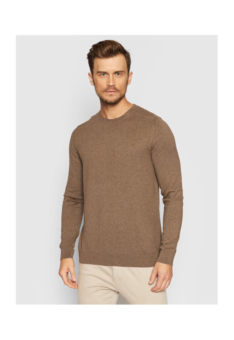 Selected Homme Pulover barbati - 209465631 - Bumbac - Maro - Maro