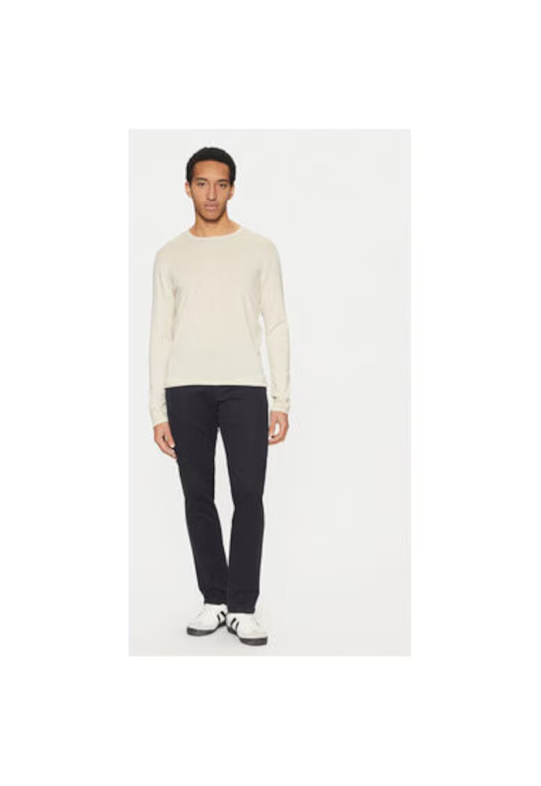 Selected Homme Pulover barbati - 304704543 - Tencel/Bumbac organic - Bej - Bej