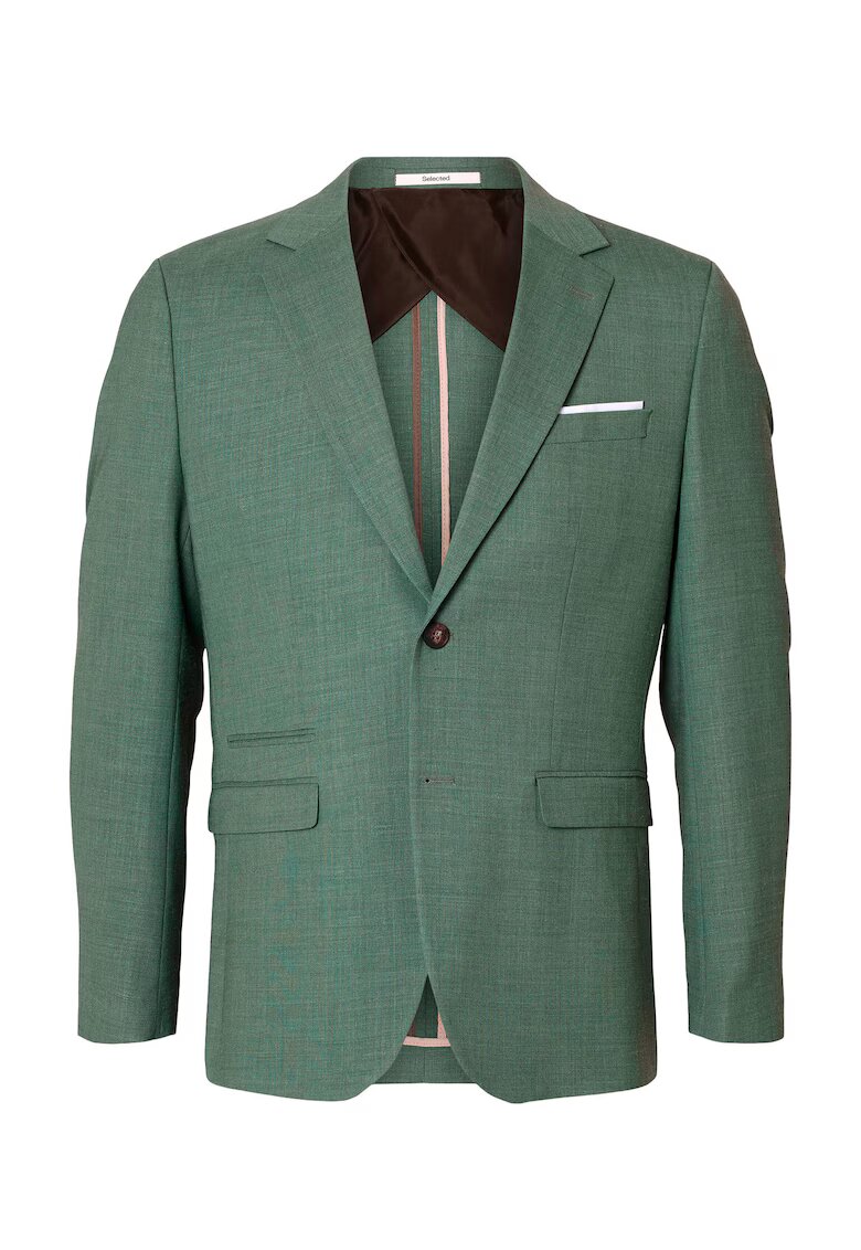 Selected Homme Sacou barbati 16087870 - Poliester/Lana - Verde - Verde