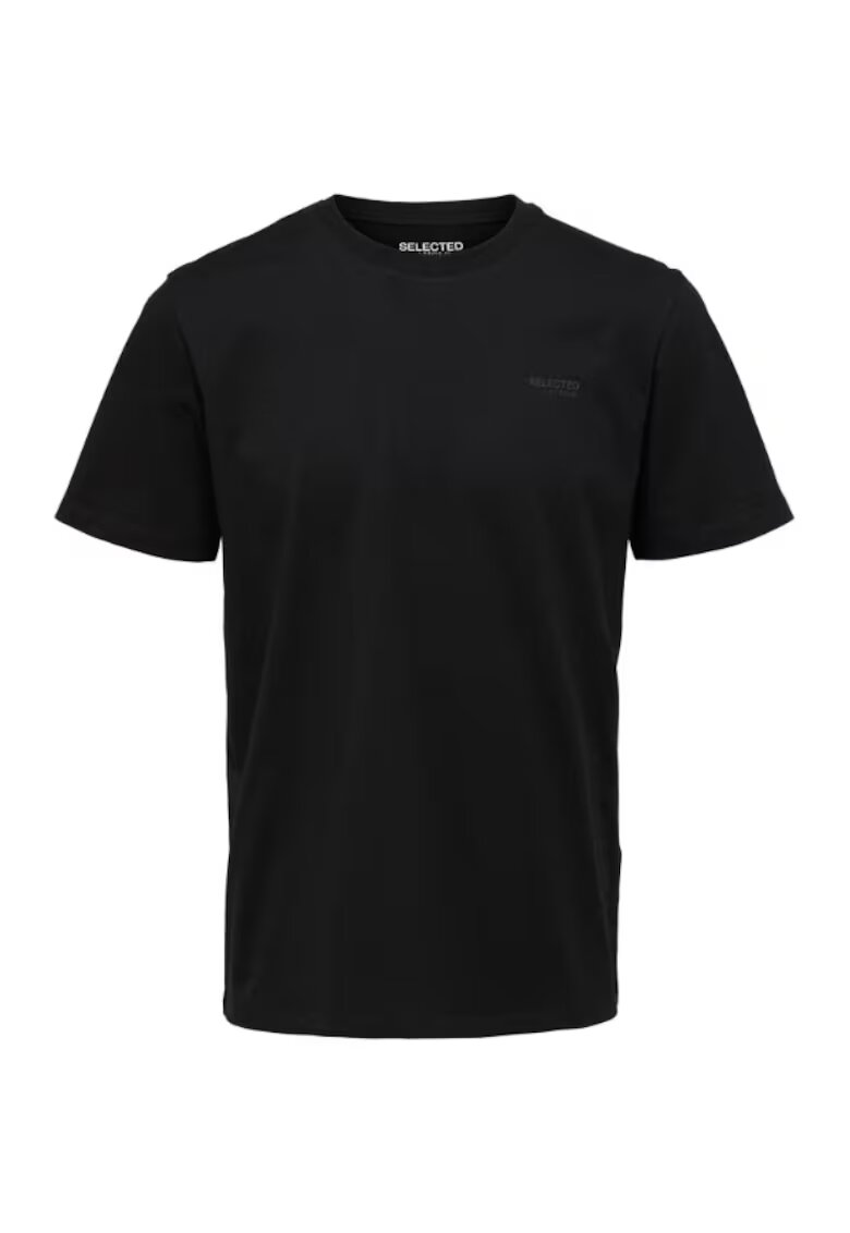 Selected Homme Tricou barbati - 301599159 - Bumbac - Negru