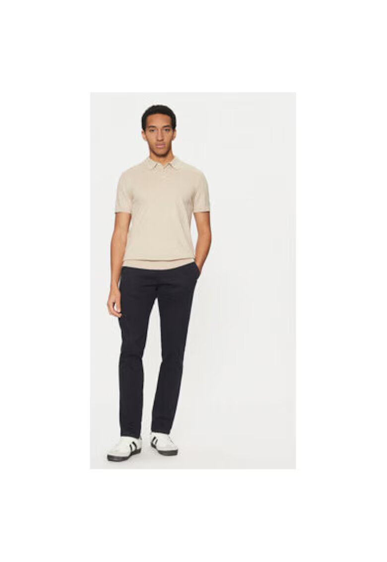 Selected Homme Tricou barbati - 304704819 - Bumbac - Bej - Bej
