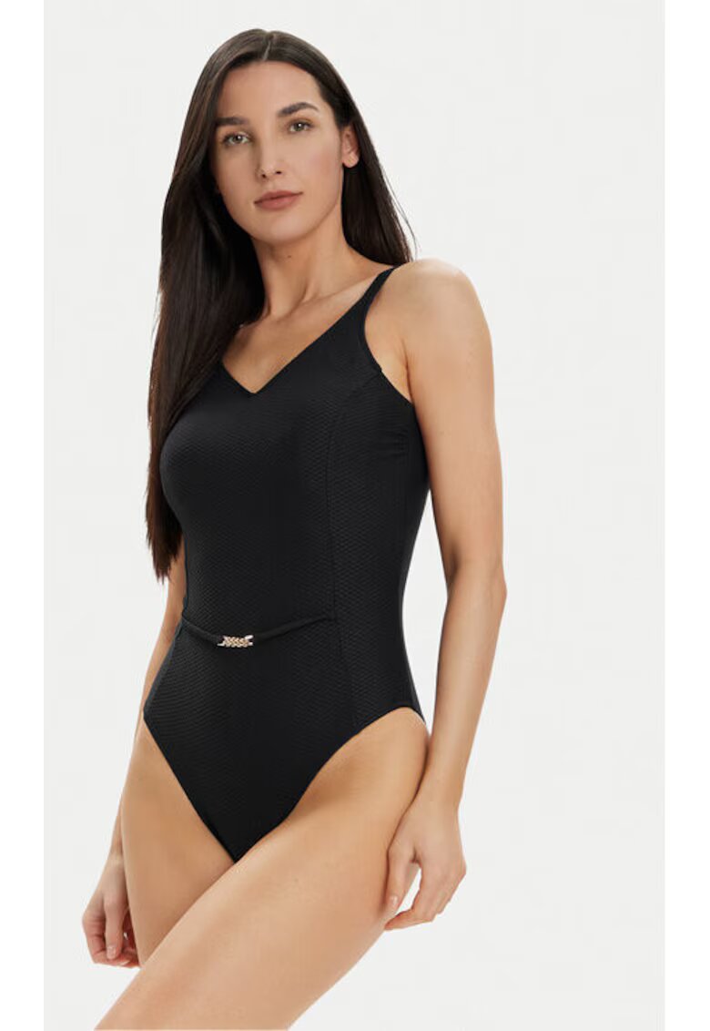 Selmark Costum de baie dama - 303690328 - Poliamida - Negru - Negru