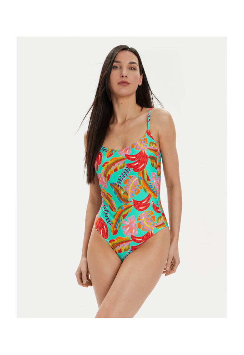 Selmark Costum de baie dama - 303690595 - Poliamida/Elastan - Multicolor - Multicolor