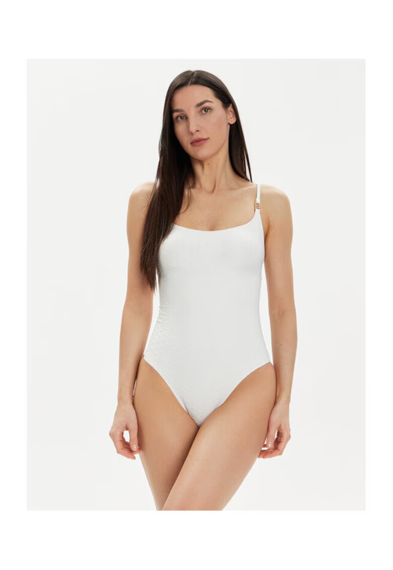 Selmark Costum de baie dama - 303690984 - Poliamida/Elastan - Alb - Alb