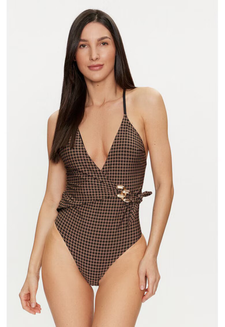 Selmark Costum de baie dama - 303691196 - Poliamida - Maro - Maro