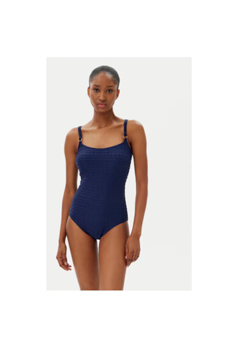 Selmark Costum de baie dama BM058 - Poliamida/Elastan - Bleumarin - Bleumarin