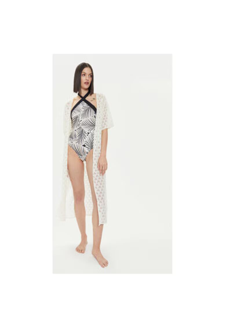 Selmark Kimono dama - 303691004 - Poliester - Bej - Bej