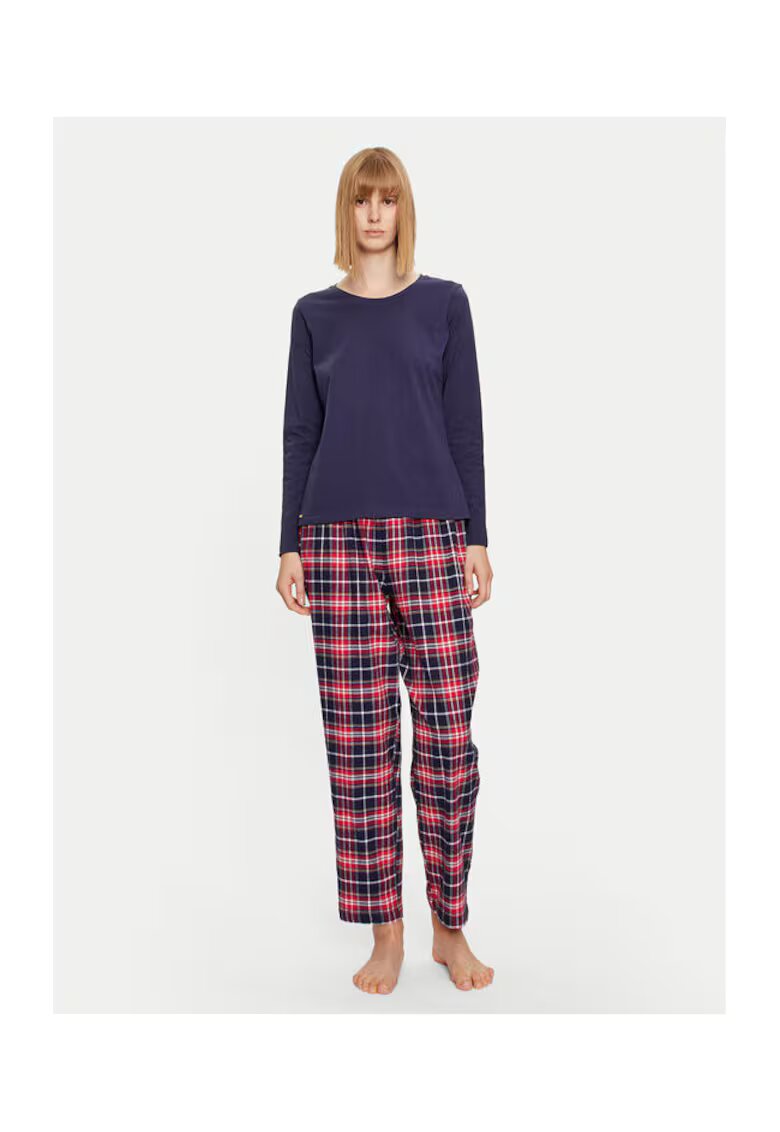 Selmark Pijama dama - 302994472 - Bumbac - 36 EU - Negru