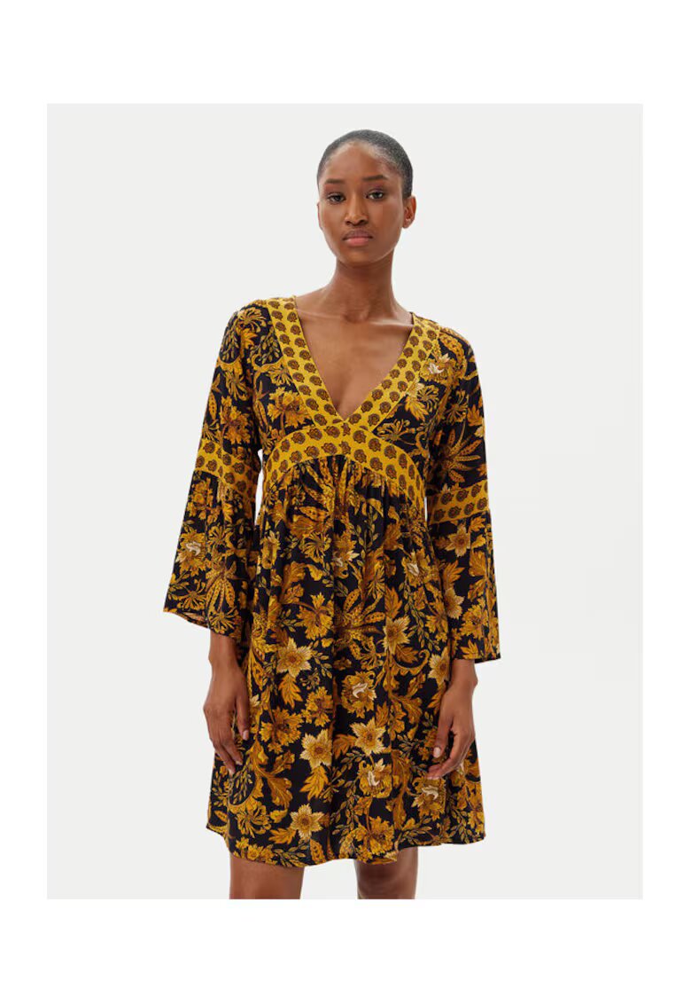 Selmark Rochie de vara dama BM298 - Negru